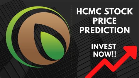 A break above 0. . Hcmc stock forecast